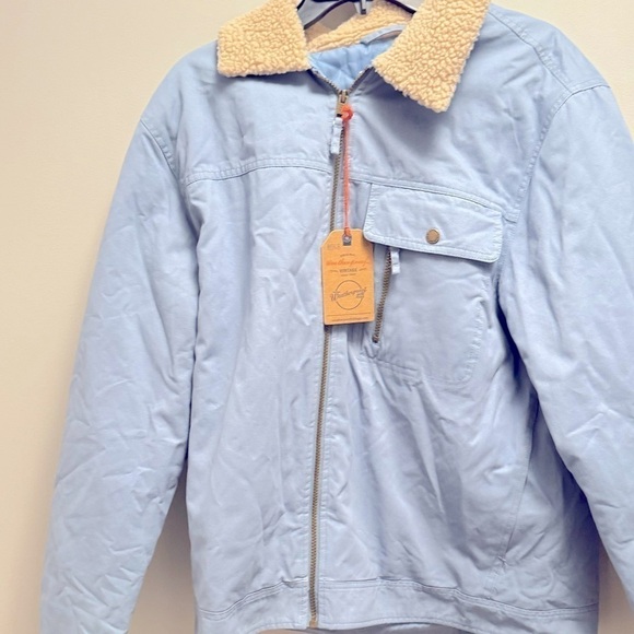 Weatherproof Vintage Men's Sherpa Lining Trucker Jacket - Moonlight L - Picture 5 of 10